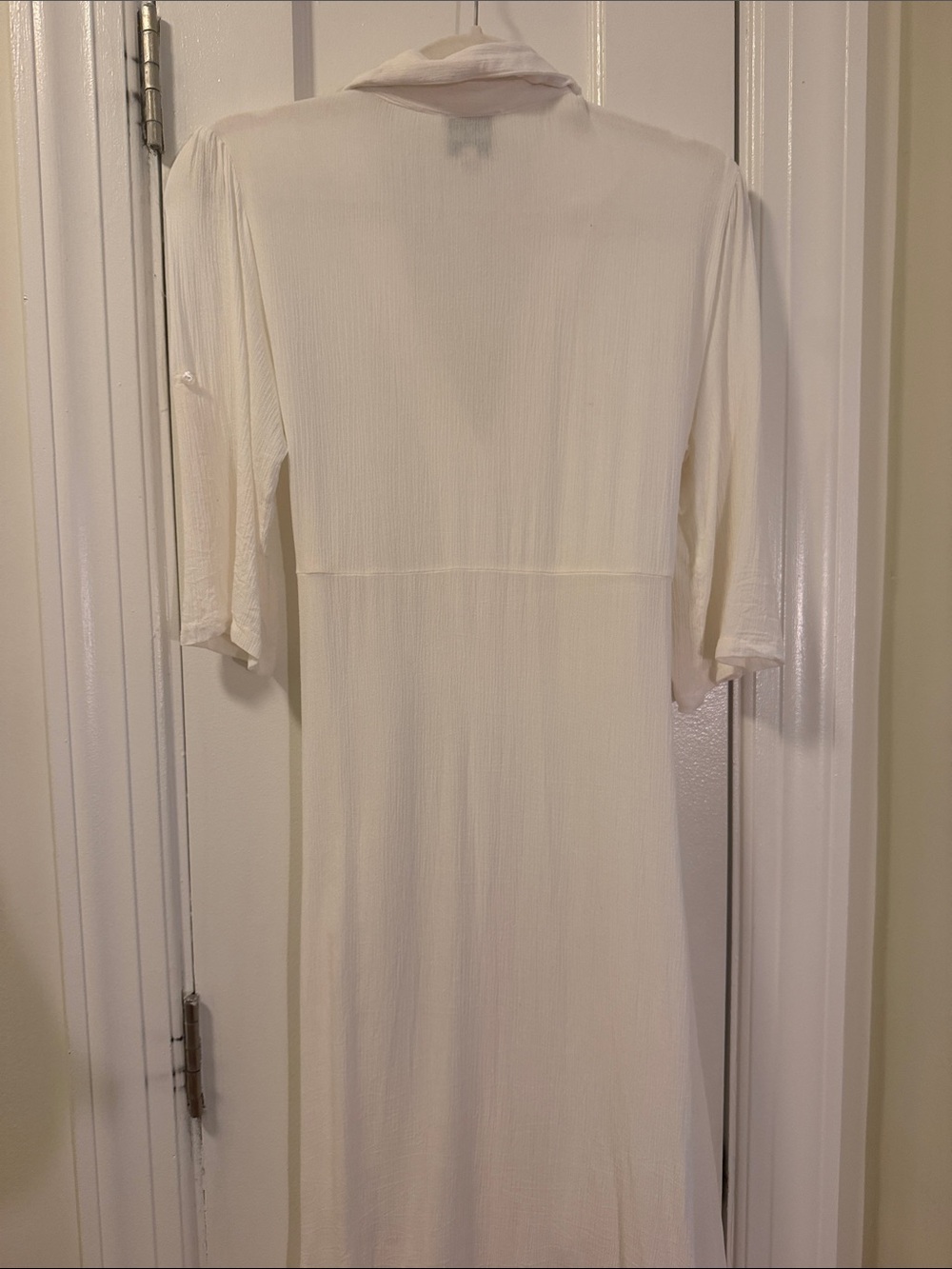 Playa Lucila White Gauze Coverup Size M - Picture 5 of 5